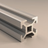 Profilo in alluminio 20x20 mm 4 cave